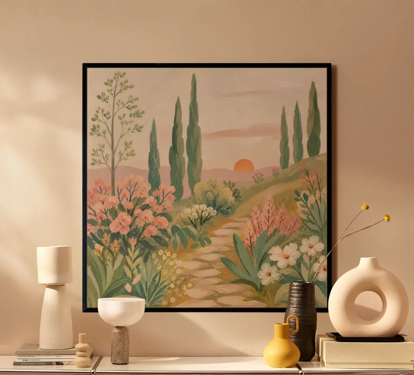 Dreamy Fields poster by Nature Beauty