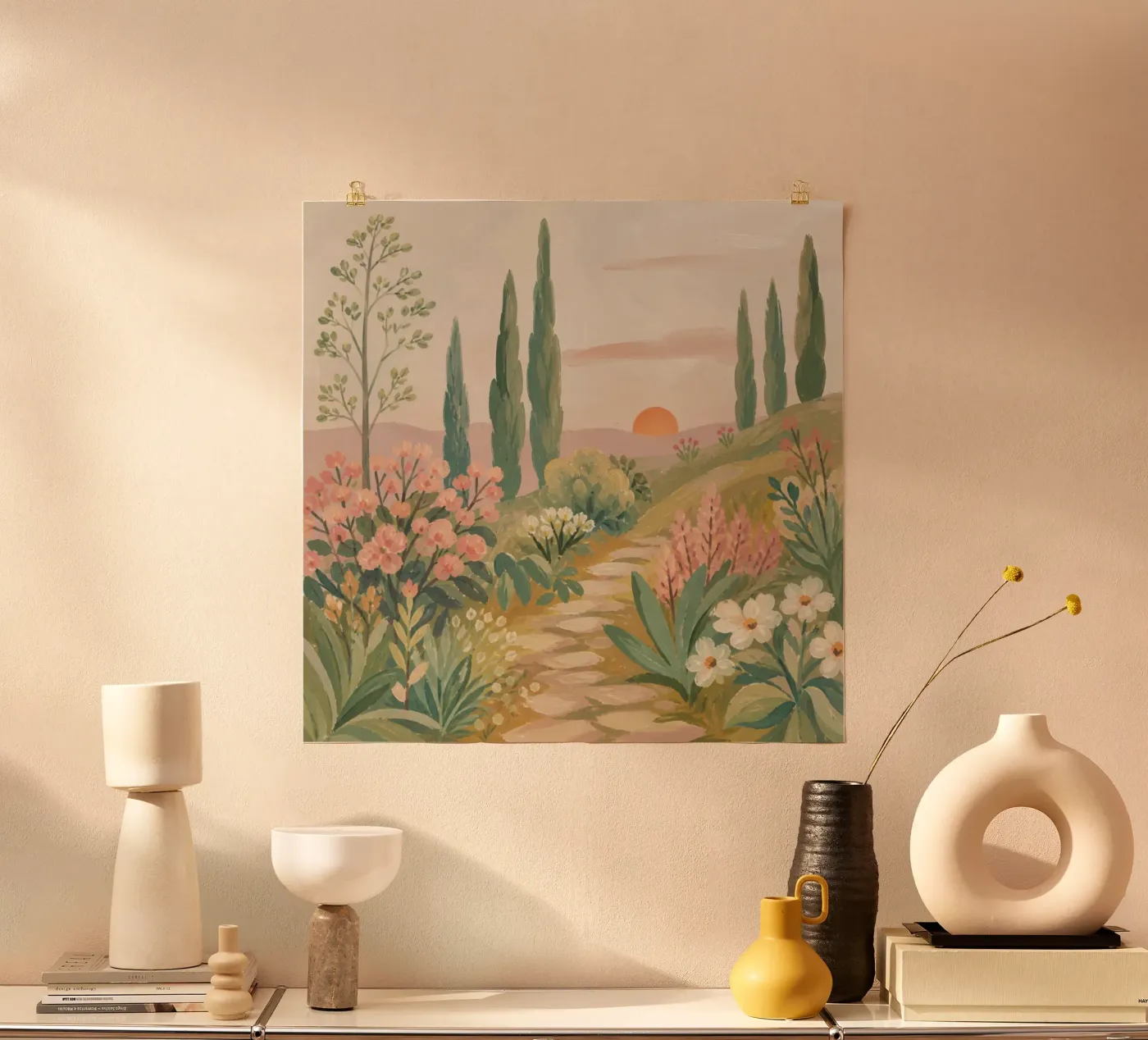 Dreamy Fields poster by Nature Beauty
