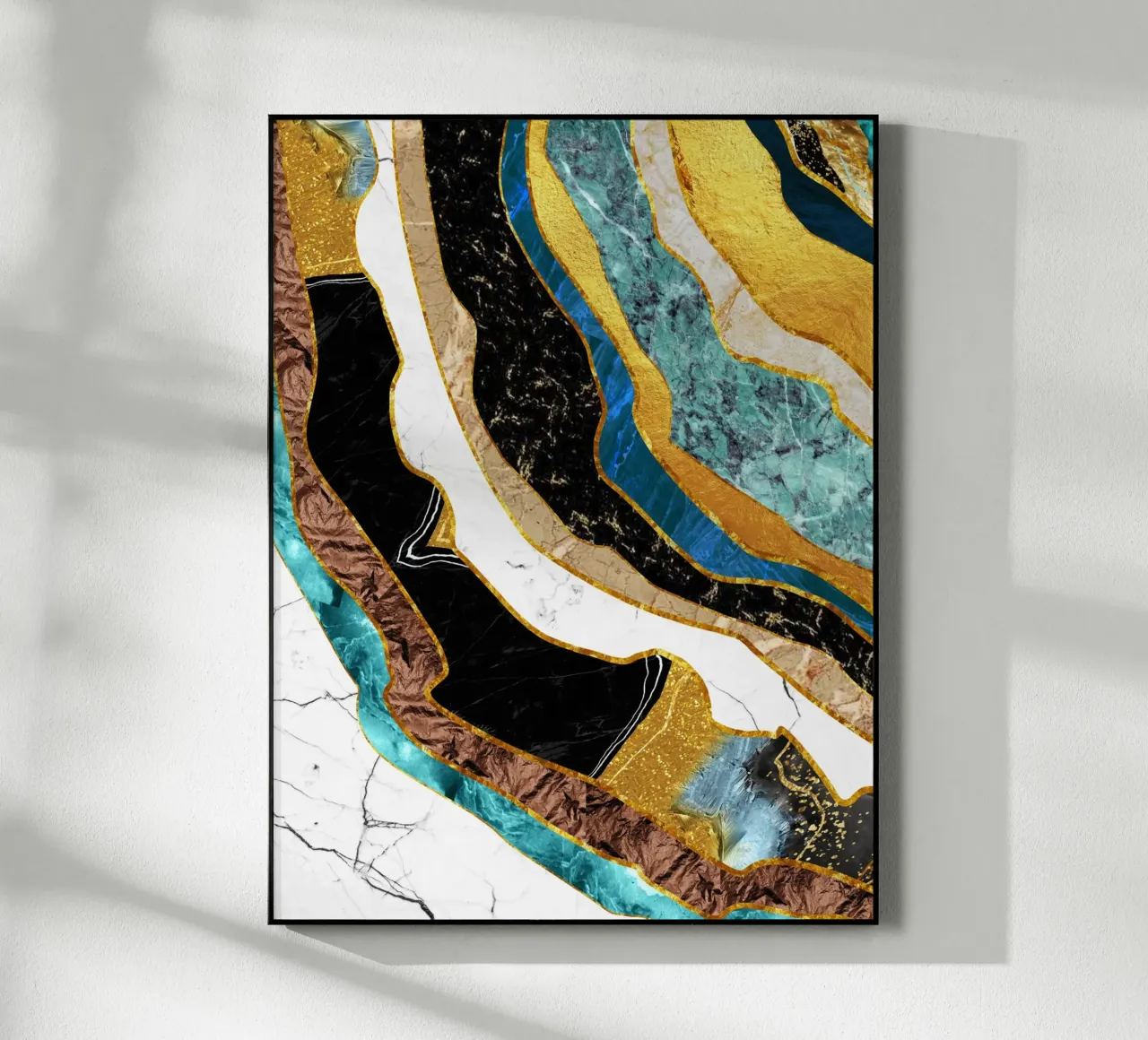Abstract Geode plexiglass da Artsy Bessy