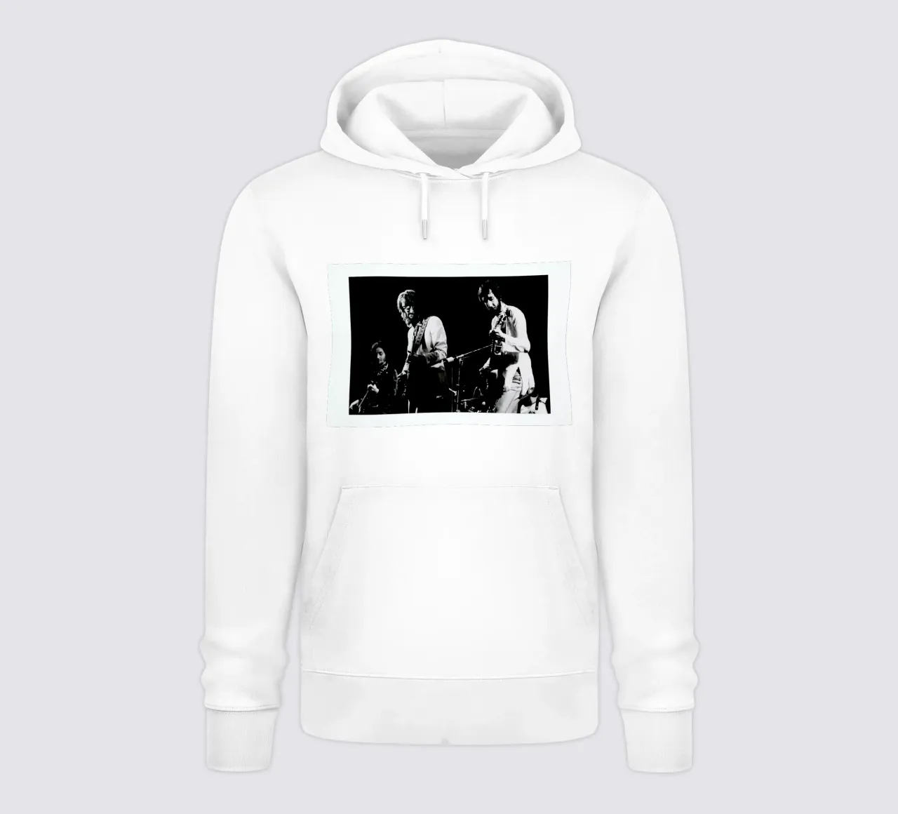 Eric Clapton and Pete Townsend felpa con cappuccio da Gallery Print and Art Limited