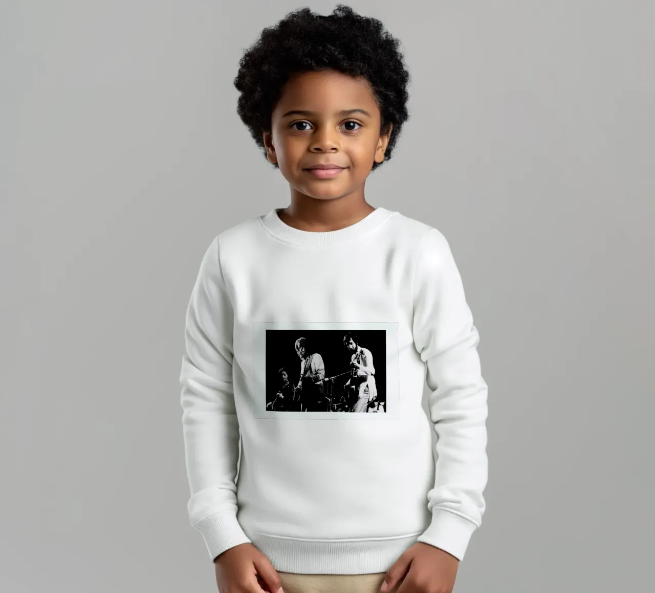 Eric Clapton and Pete Townsend felpa bambino da Gallery Print and Art Limited
