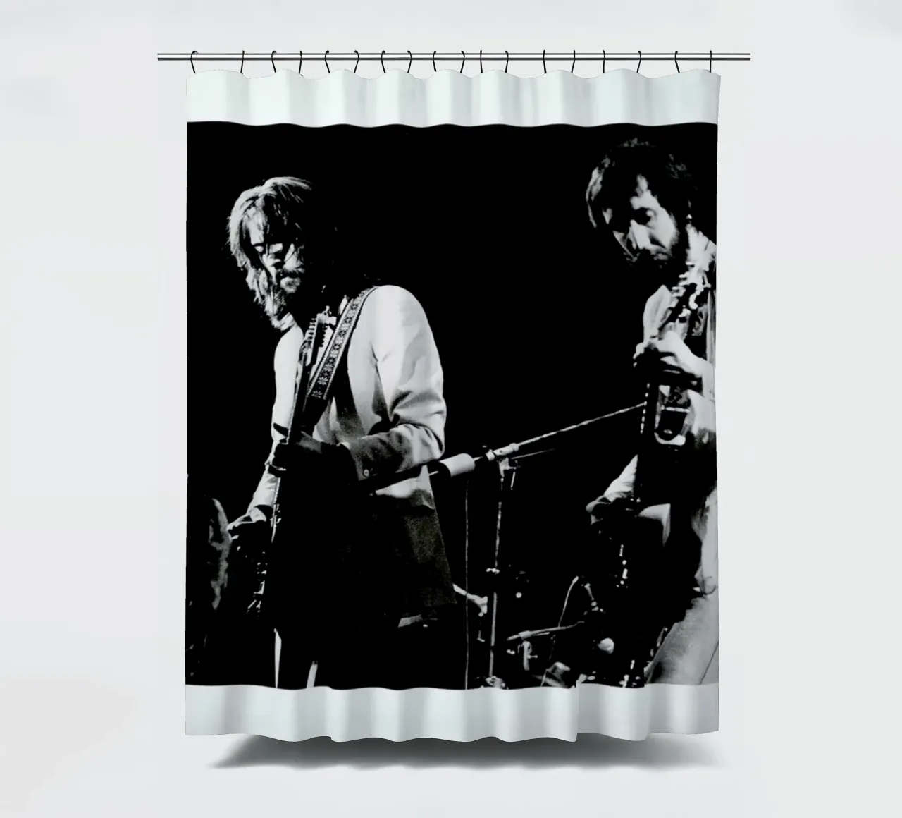 Eric Clapton and Pete Townsend tenda da doccia da Gallery Print and Art Limited