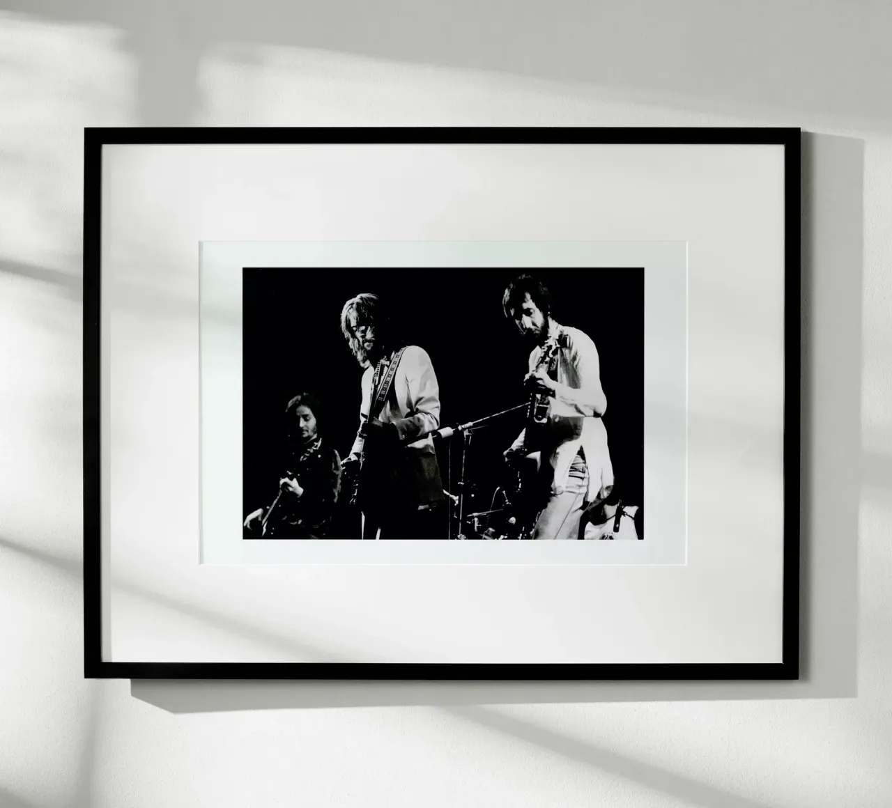 Eric Clapton and Pete Townsend carta hahnemühle da Gallery Print and Art Limited
