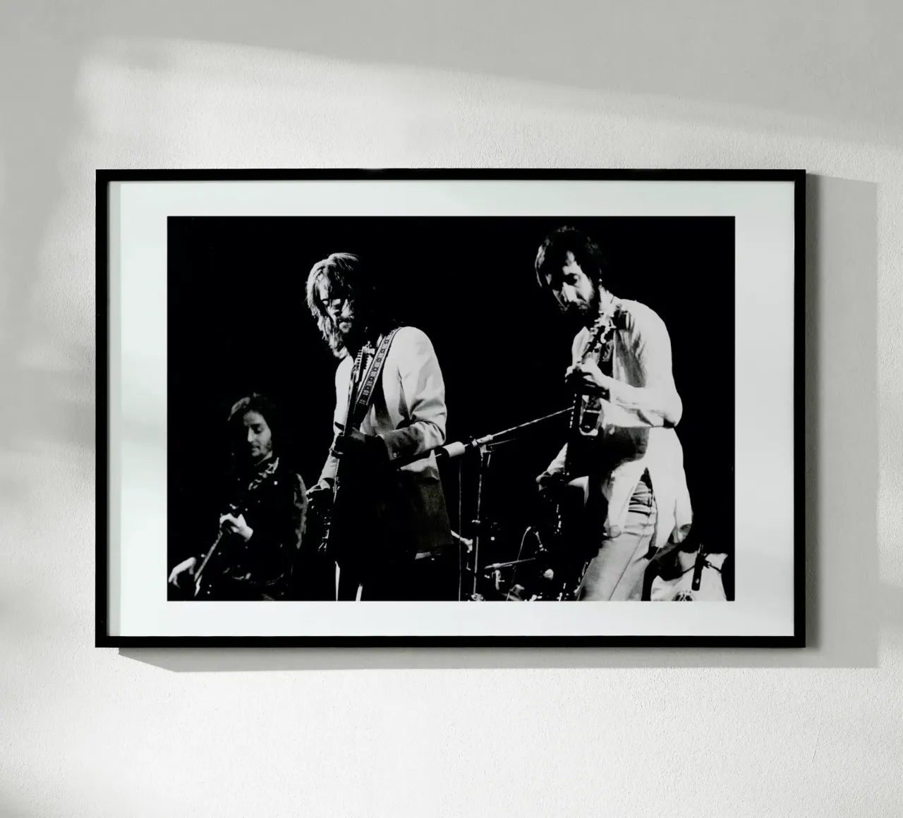 Eric Clapton and Pete Townsend carta hahnemühle da Gallery Print and Art Limited