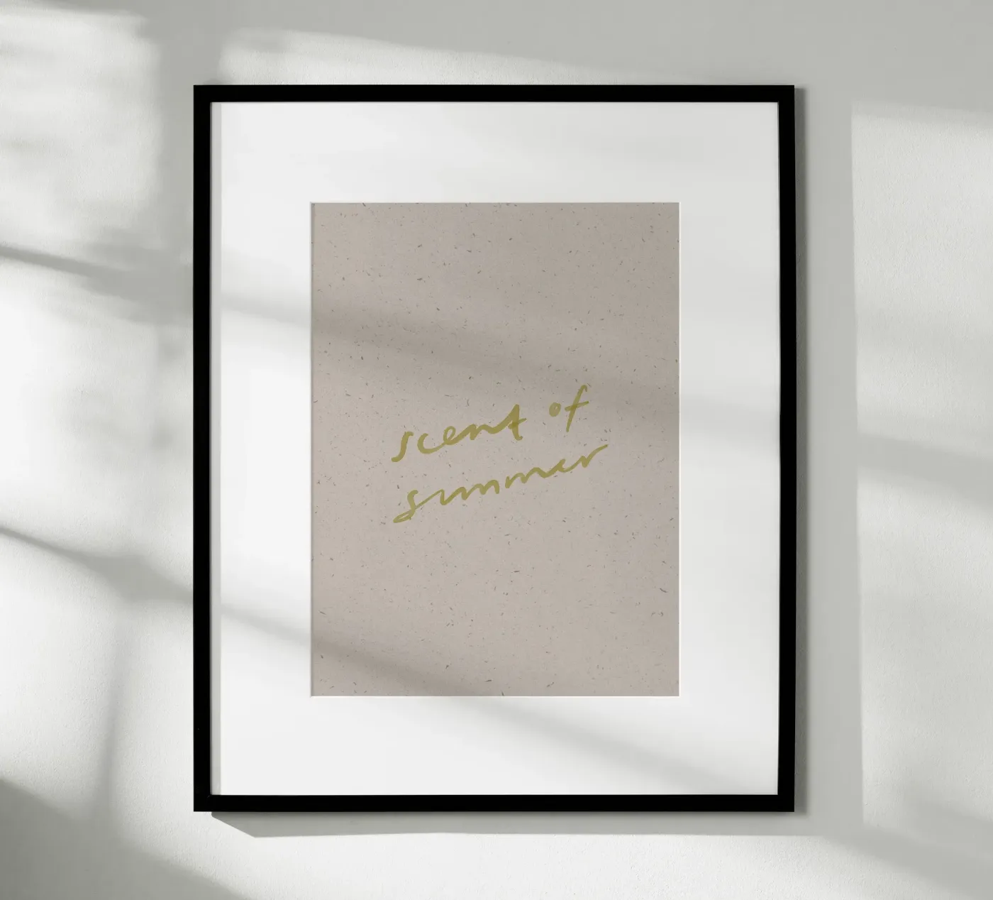 Summer Poster von KRUTH DESIGN