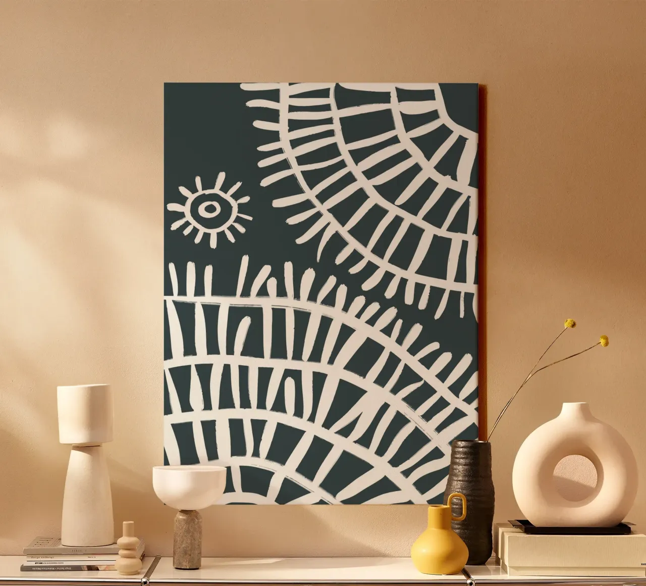 Wheels canvas by Artsy Bessy