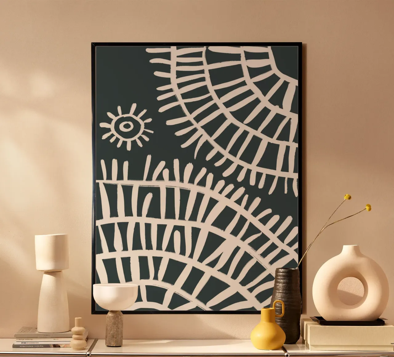 Wheels poster con telaio in plastica da Artsy Bessy
