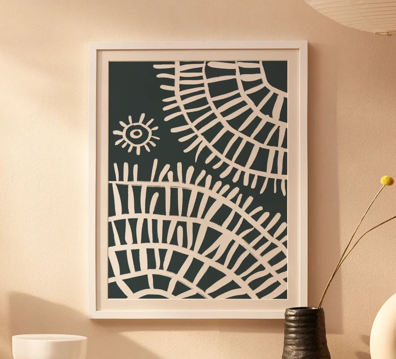 Wheels poster con telaio in plastica da Artsy Bessy