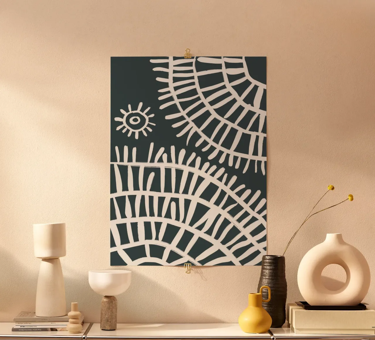 Wheels poster con telaio in plastica da Artsy Bessy