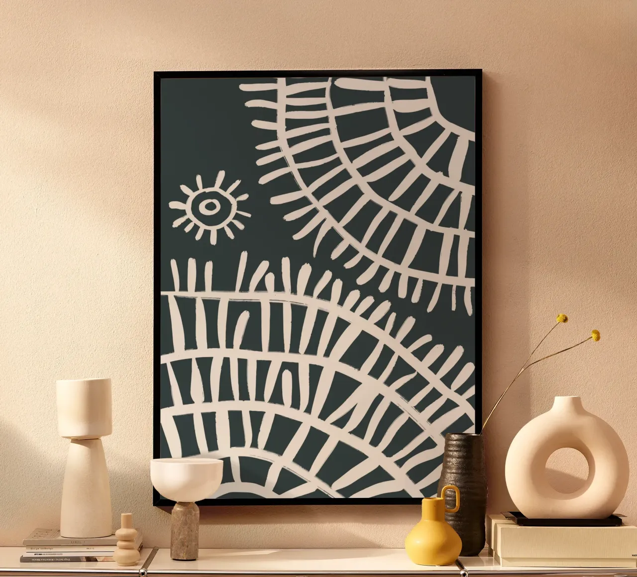 Wheels poster con telaio in plastica da Artsy Bessy