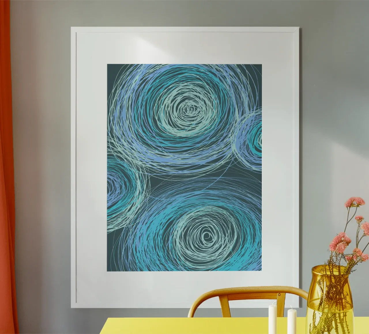 Spirals poster da Artsy Bessy