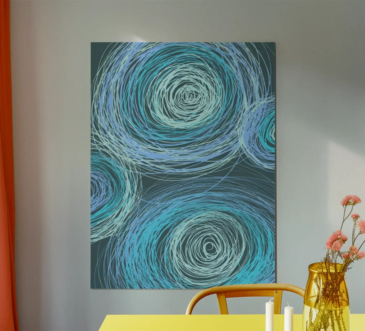 Spirals poster da Artsy Bessy