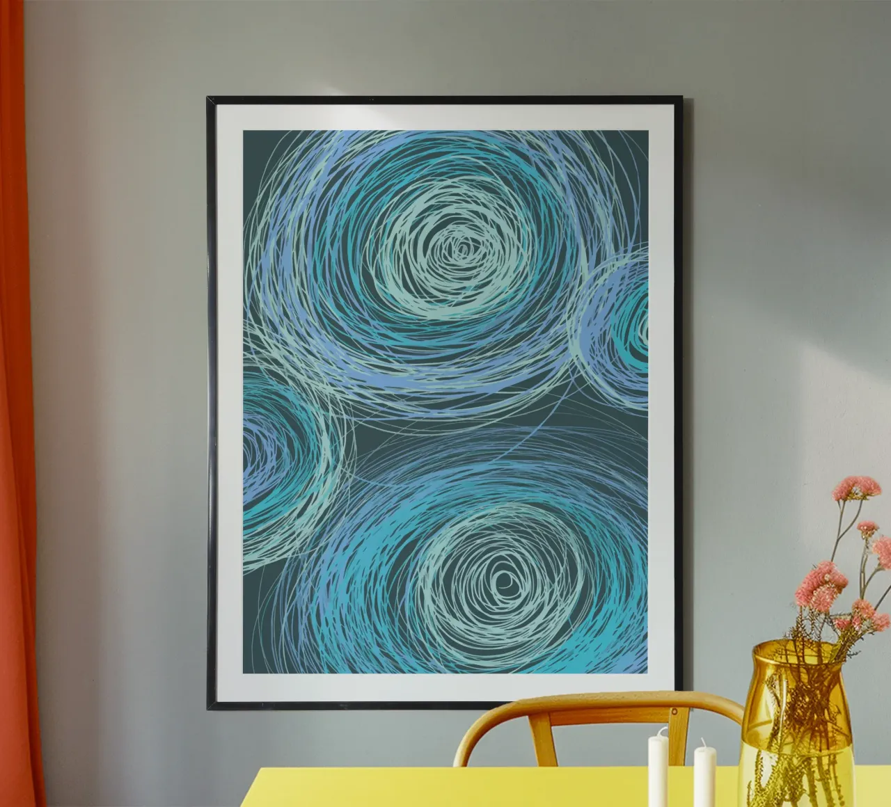 Spirals poster da Artsy Bessy
