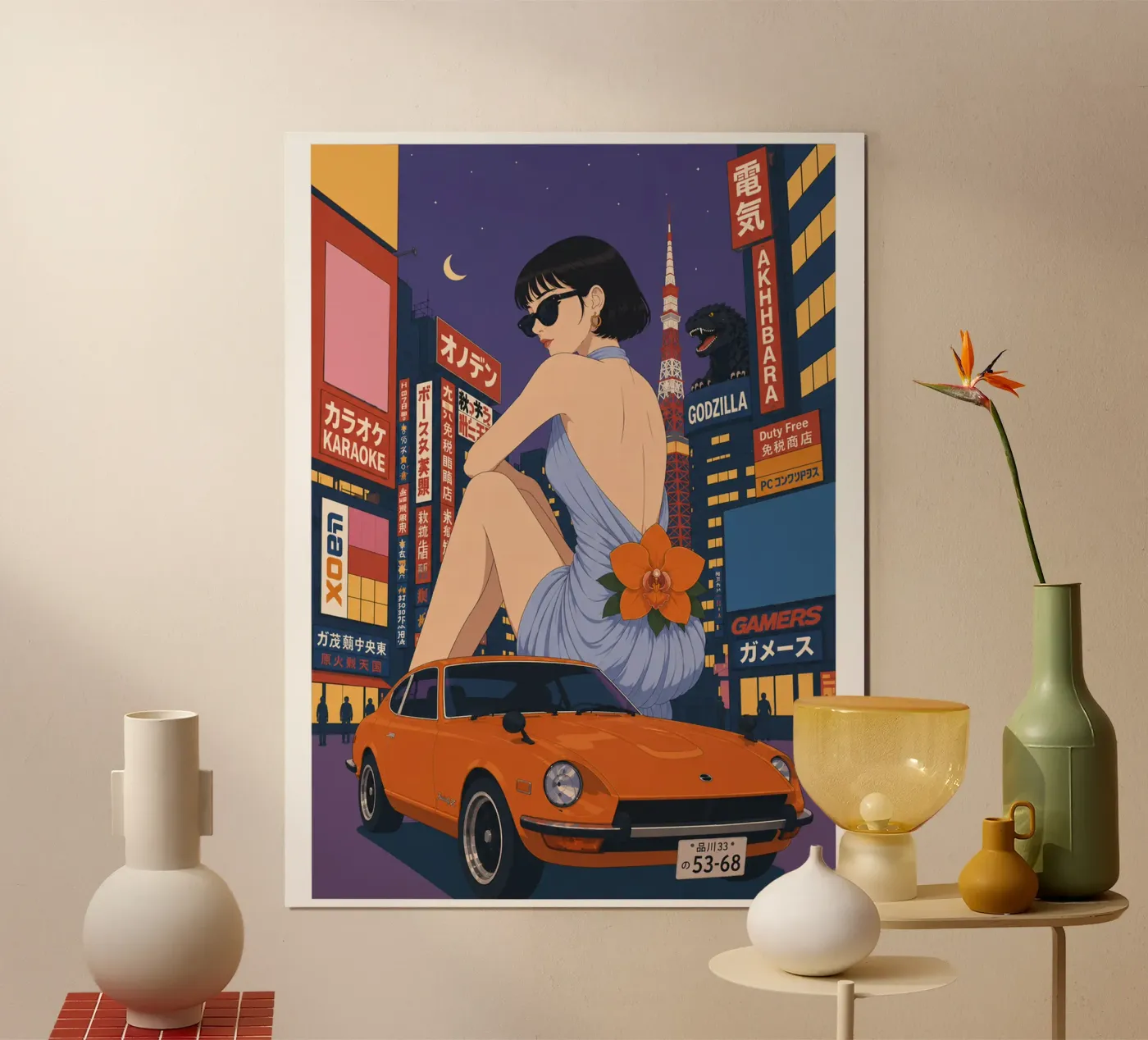 Tokyo Nights poster da Atelier L.
