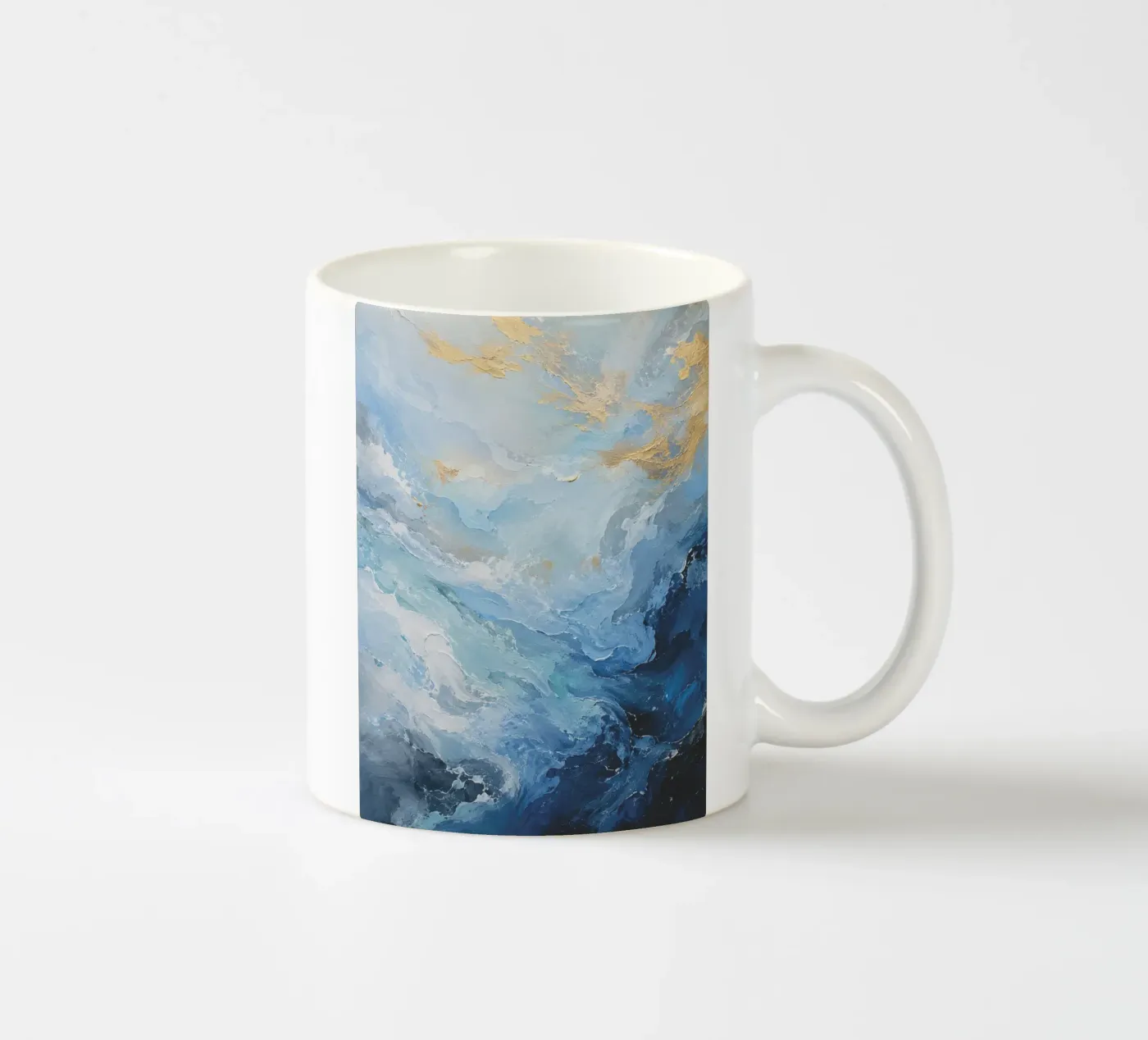 Celestial Tides ceramic mug by Bojasweet