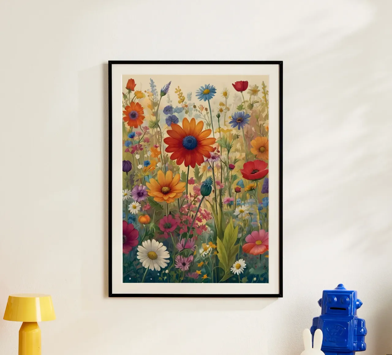 Prato dei fiori selvatici carta hahnemühle da Charnwood Prints