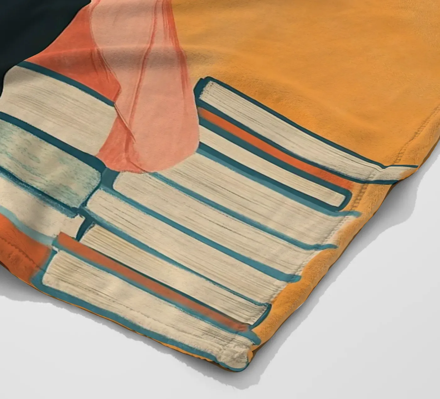 Hidden Book Reader Fleecedecke von Freya