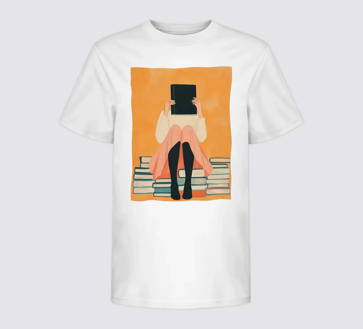 Hidden Book Reader t-shirt bambini da Freya