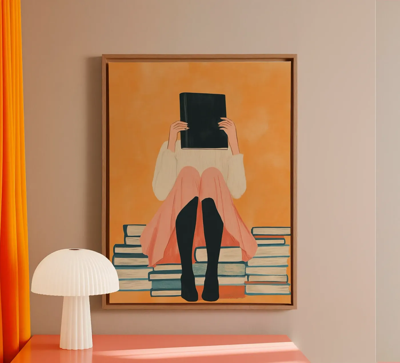 Hidden Book Reader tela da Freya