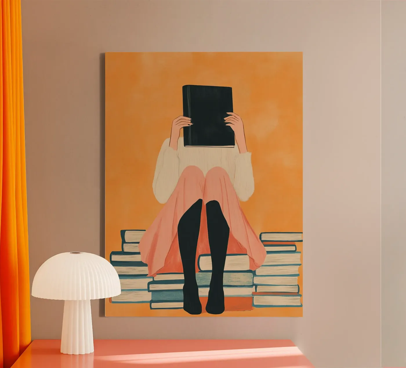 Hidden Book Reader tela da Freya