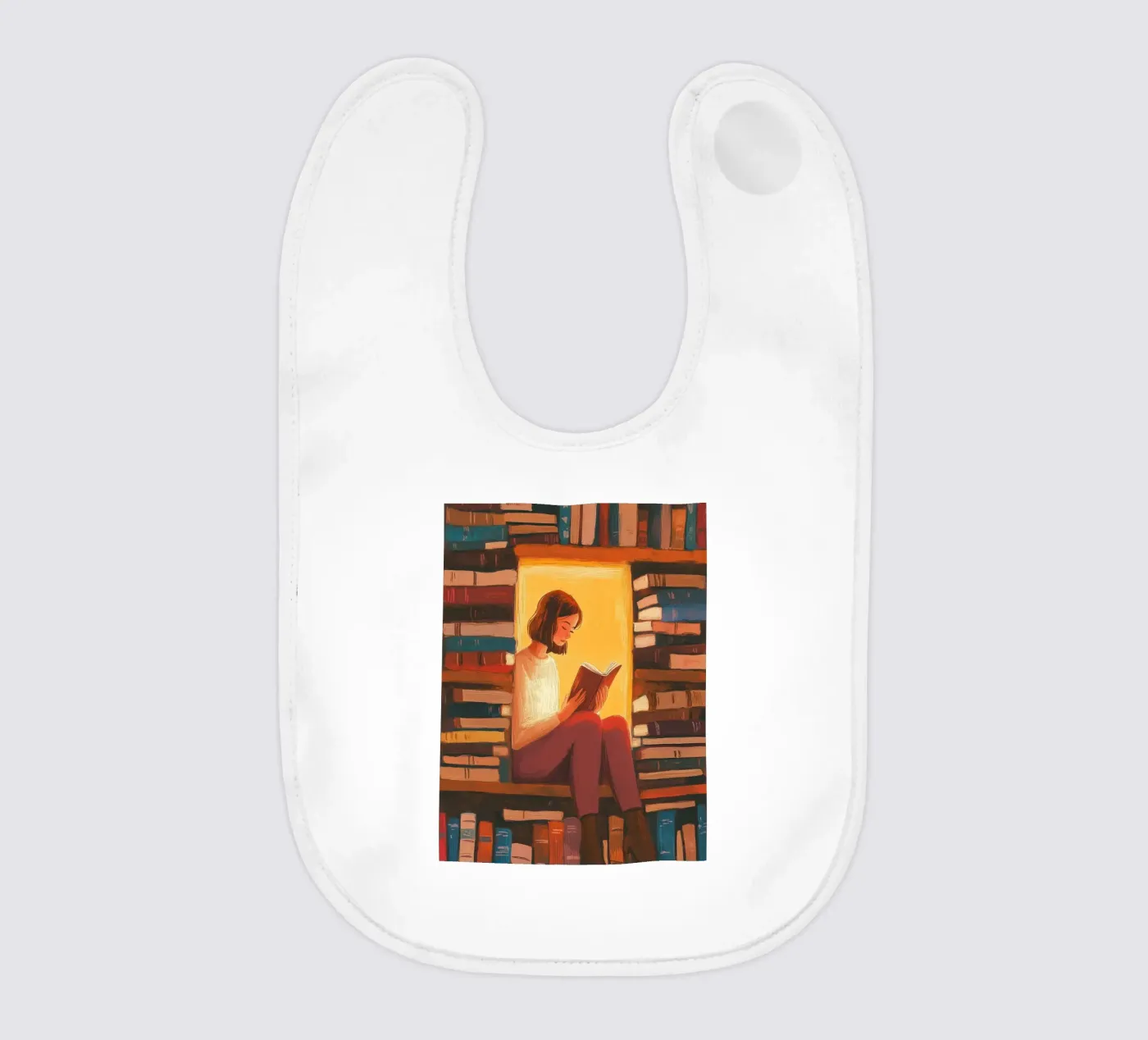 Cozy Library Reader Babylätzchen von Freya