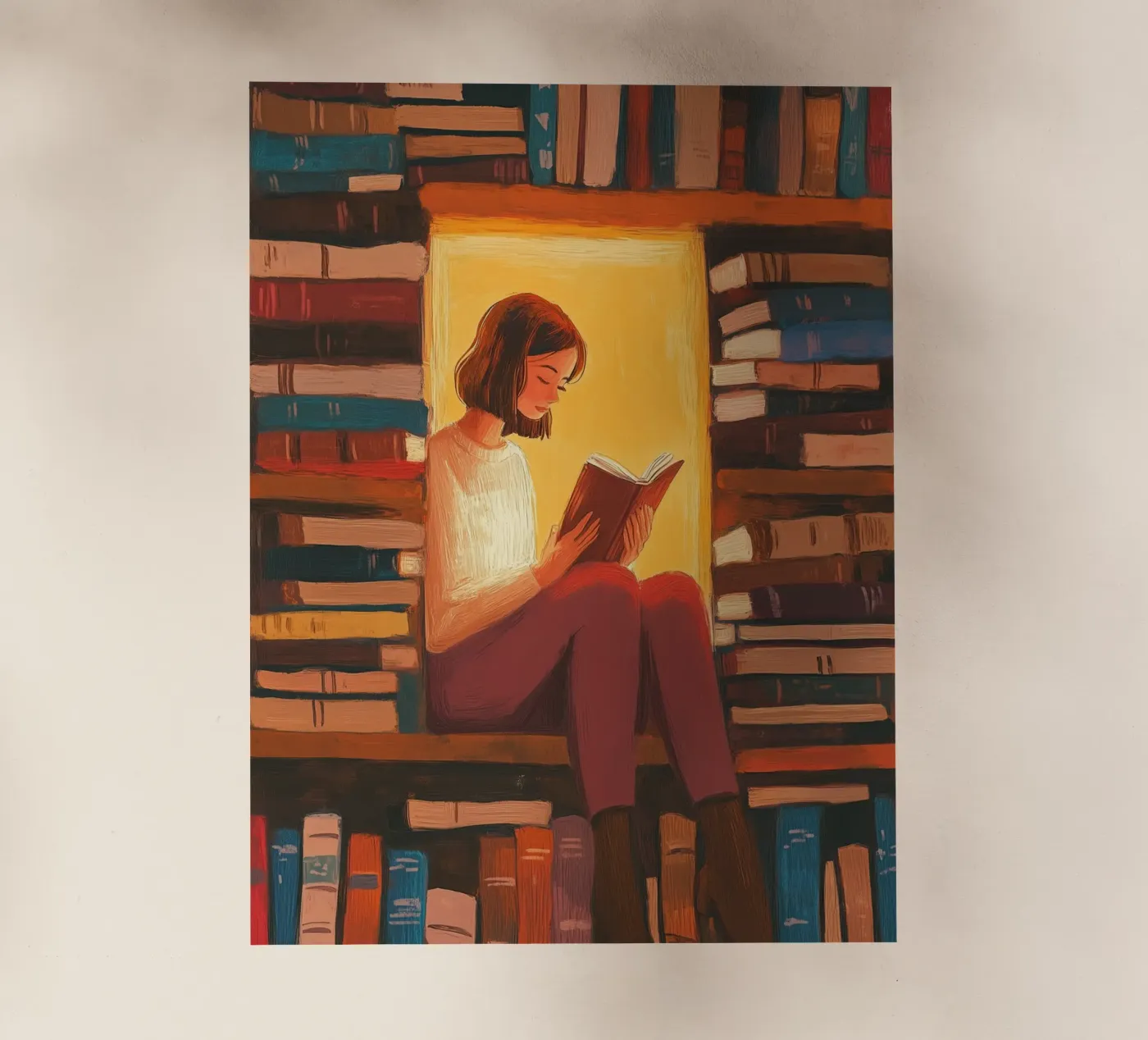 Cozy Library Reader pellicola backlit da Freya