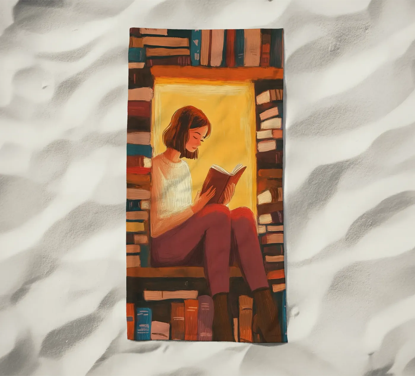 Cozy Library Reader telo mare da Freya