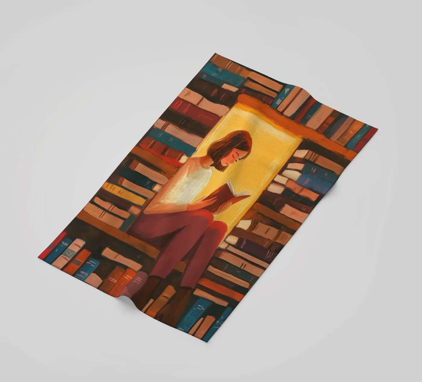 Cozy Library Reader telo mare da Freya