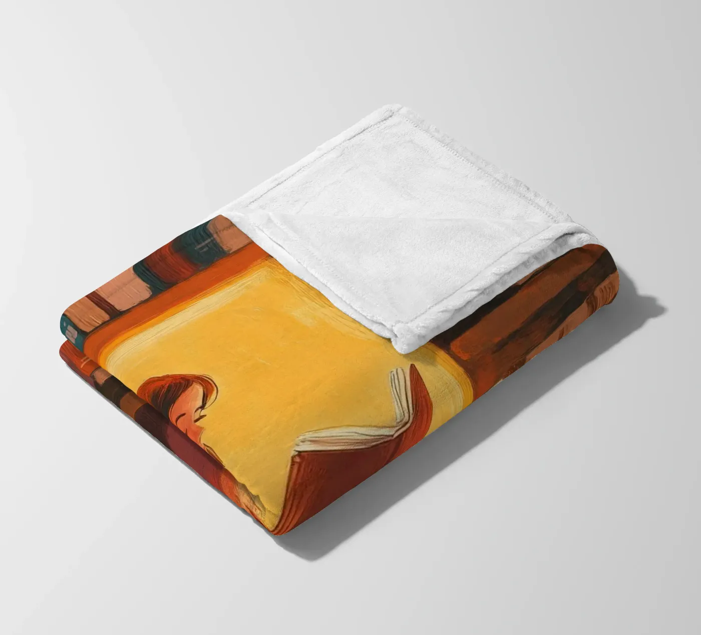 Cozy Library Reader Fleecedecke von Freya
