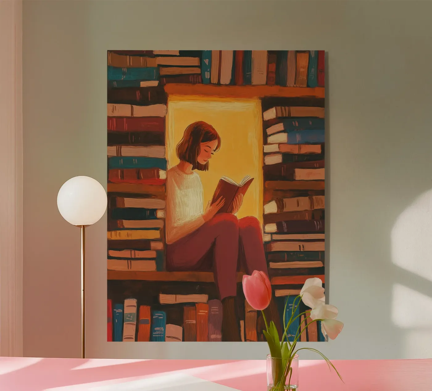 Cozy Library Reader plexiglass da Freya