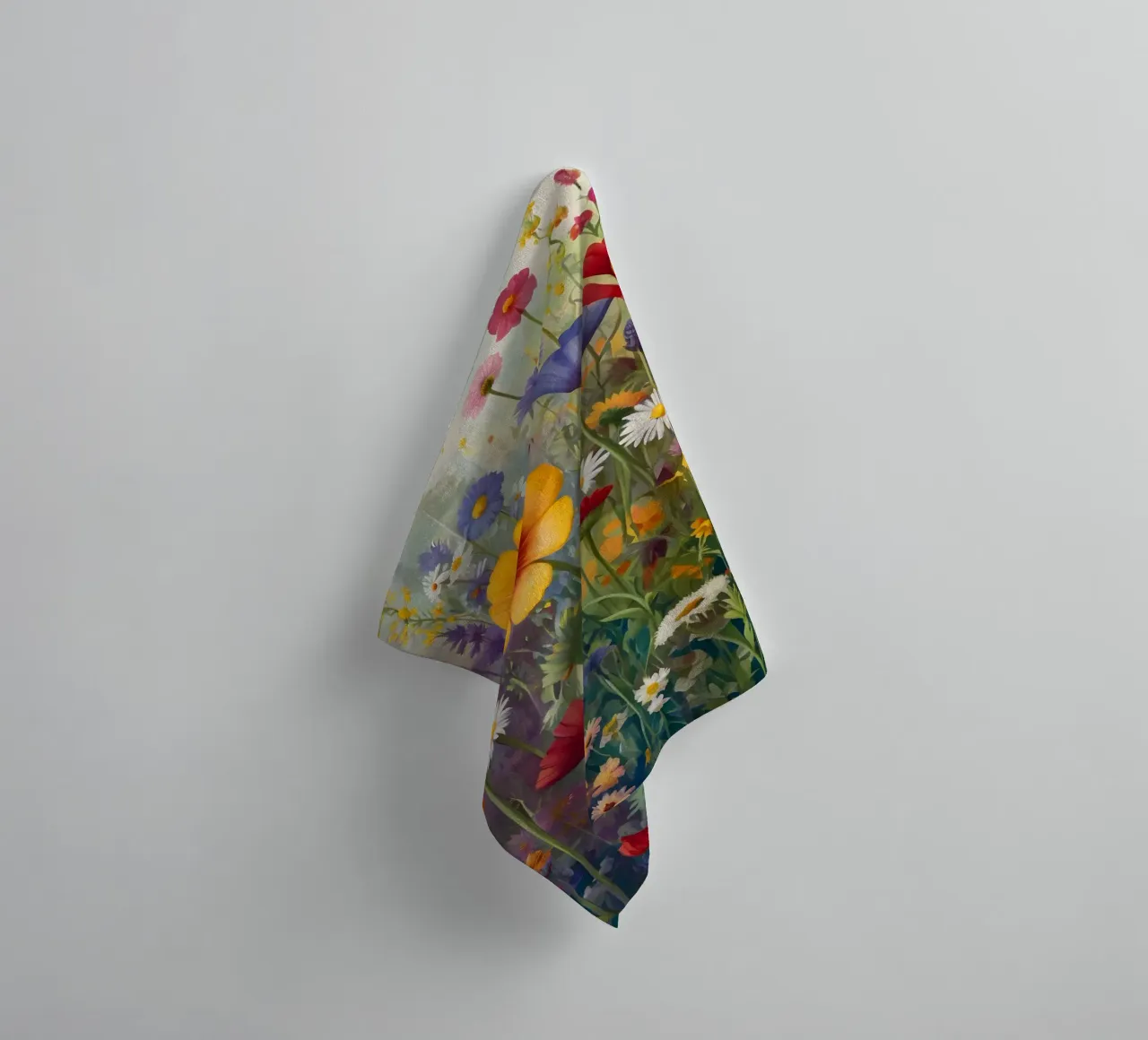 Fiori selvatici asciugamano da bagno da Charnwood Prints
