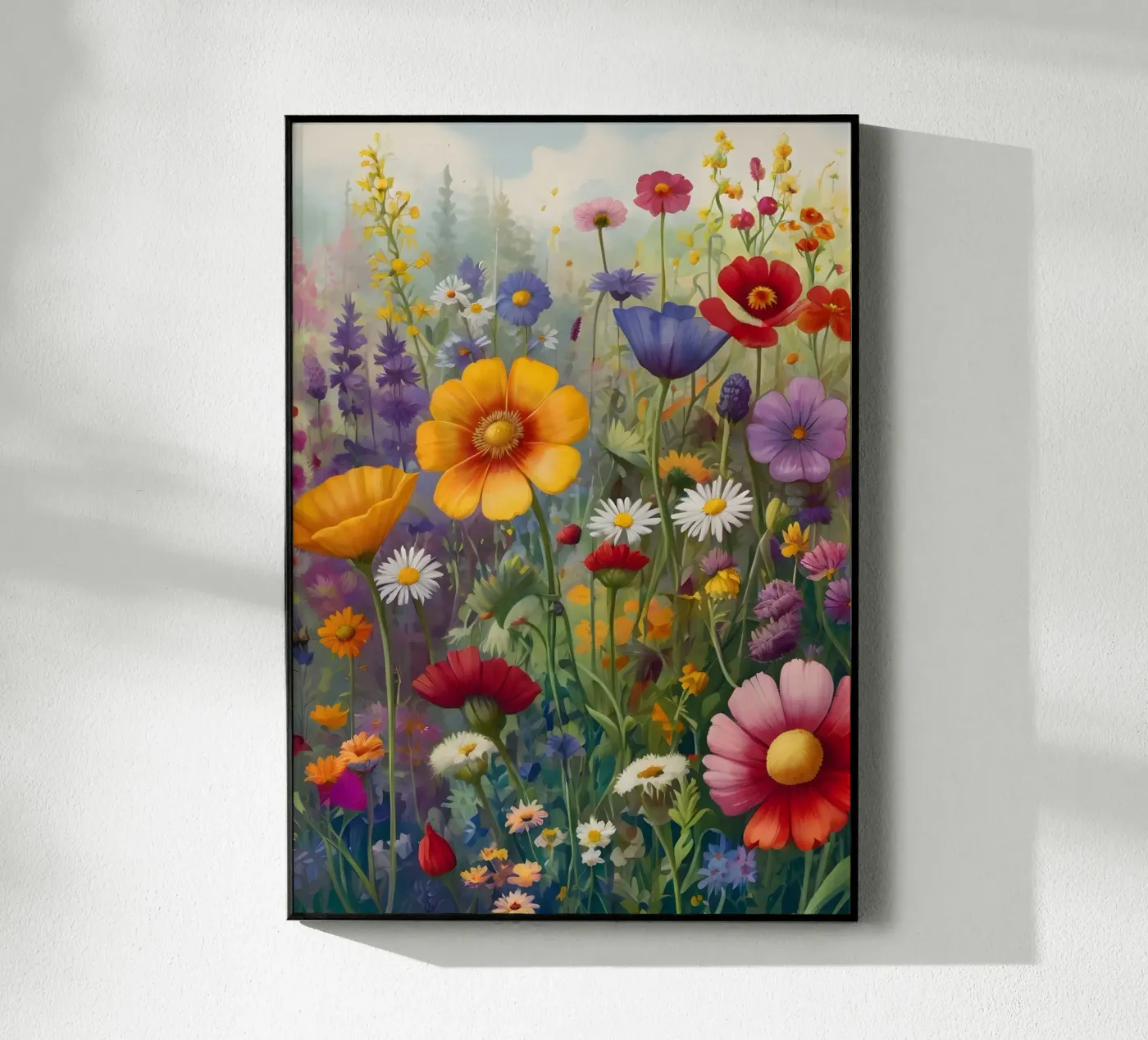 Wildflowers plexiglass da Charnwood Prints