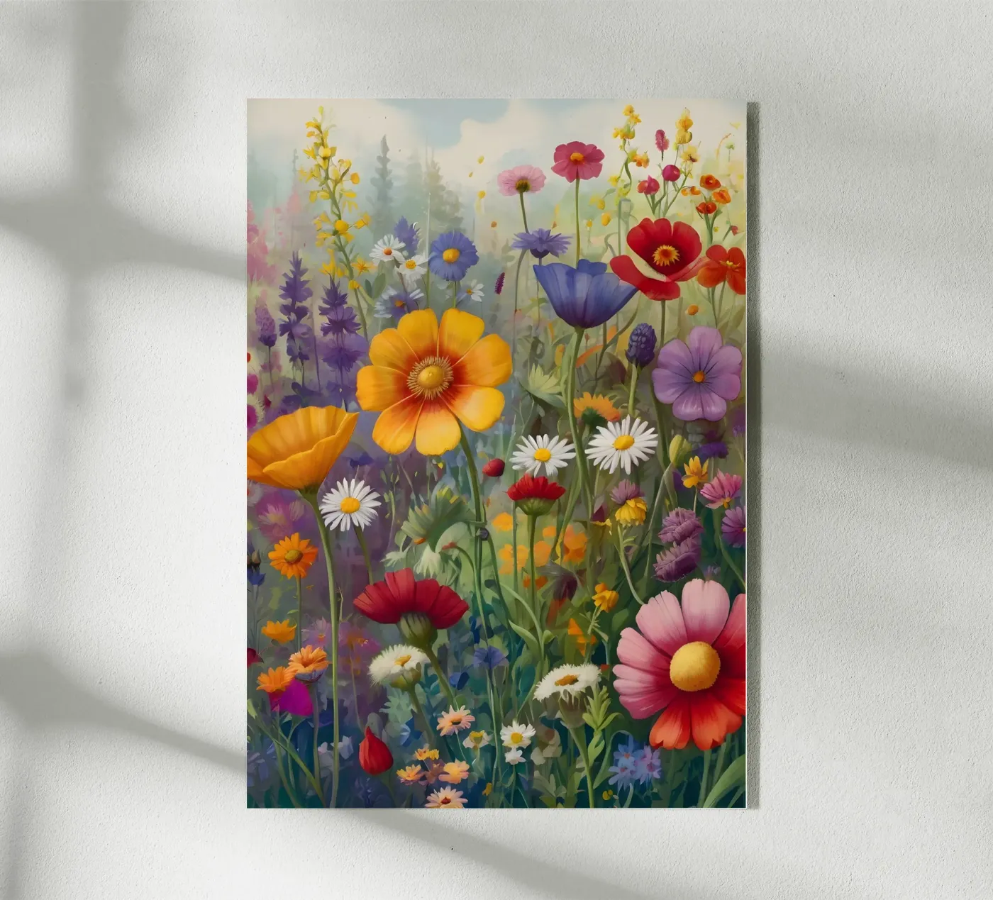 Wildflowers plexiglass da Charnwood Prints
