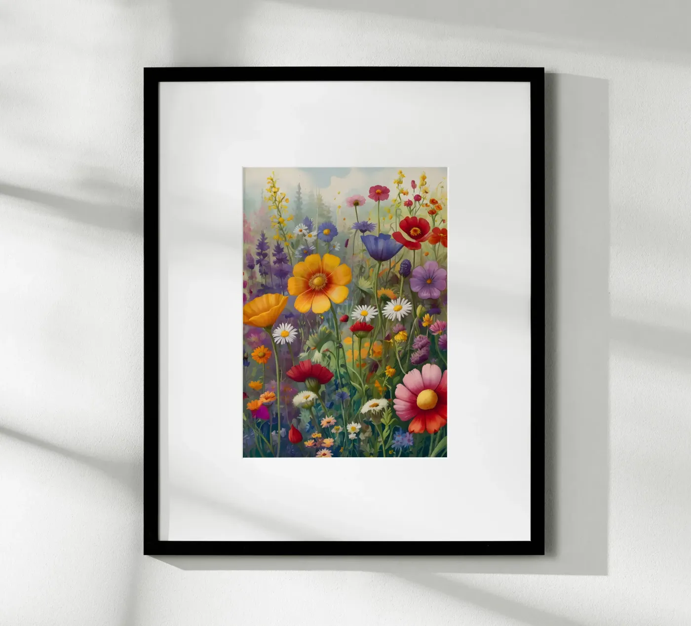 Wildflowers poster by Charnwood Prints