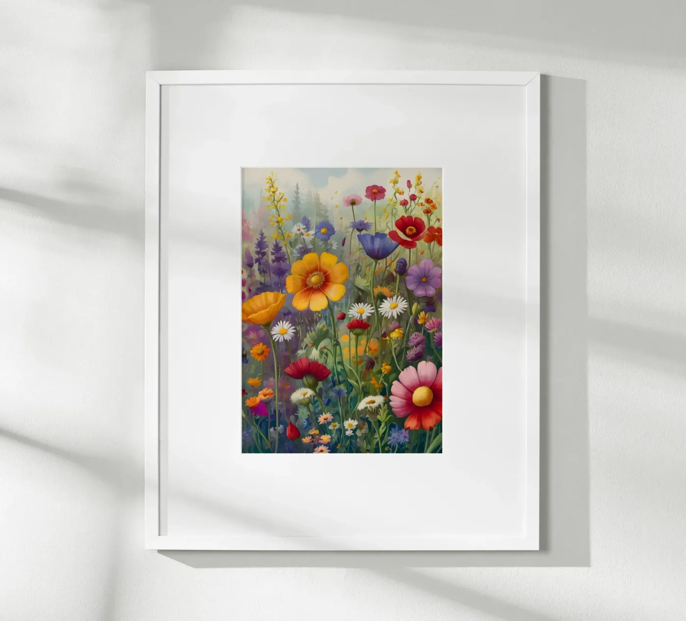 Wildflowers poster by Charnwood Prints