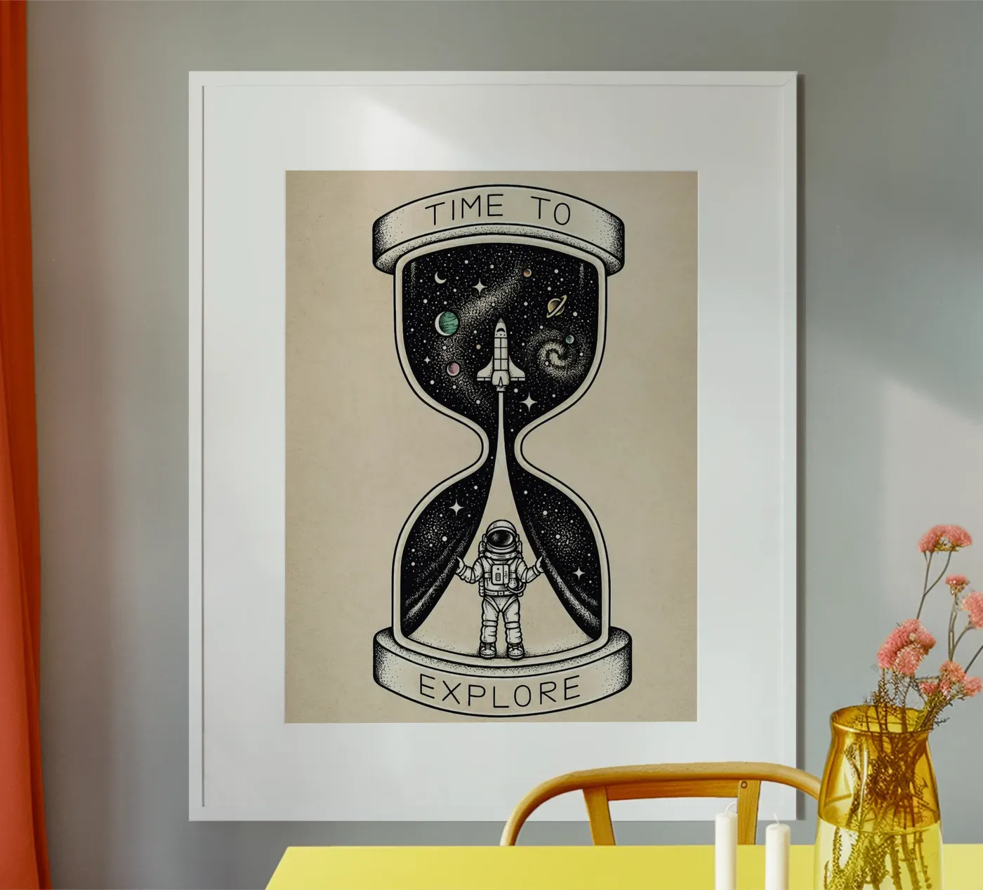 Time To Explore Poster von Ucilleincl