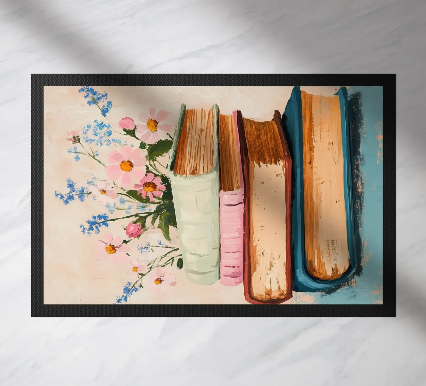 Floral Book Stack zerbino da Freya