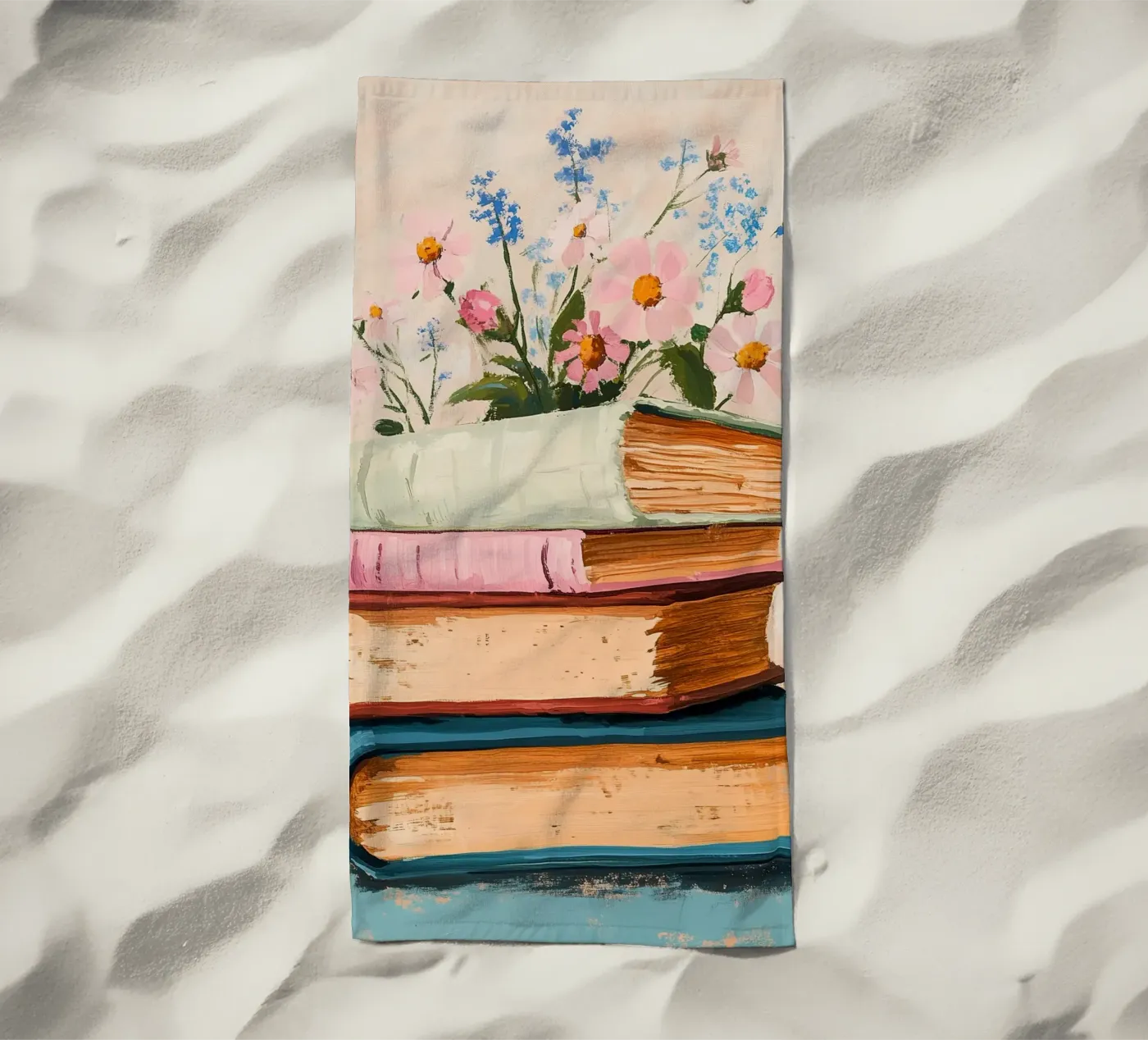 Floral Book Stack telo mare da Freya