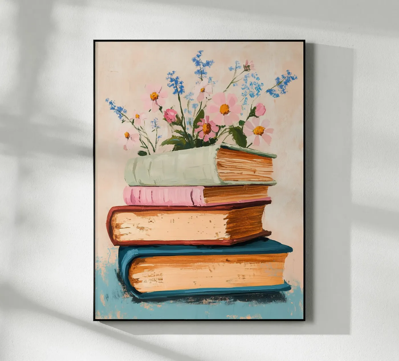 Floral Book Stack plexiglass da Freya