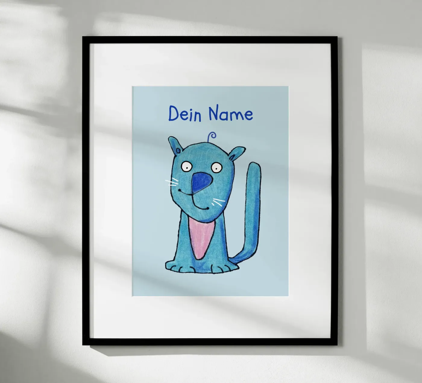 knuffelkat poster van Face & Content