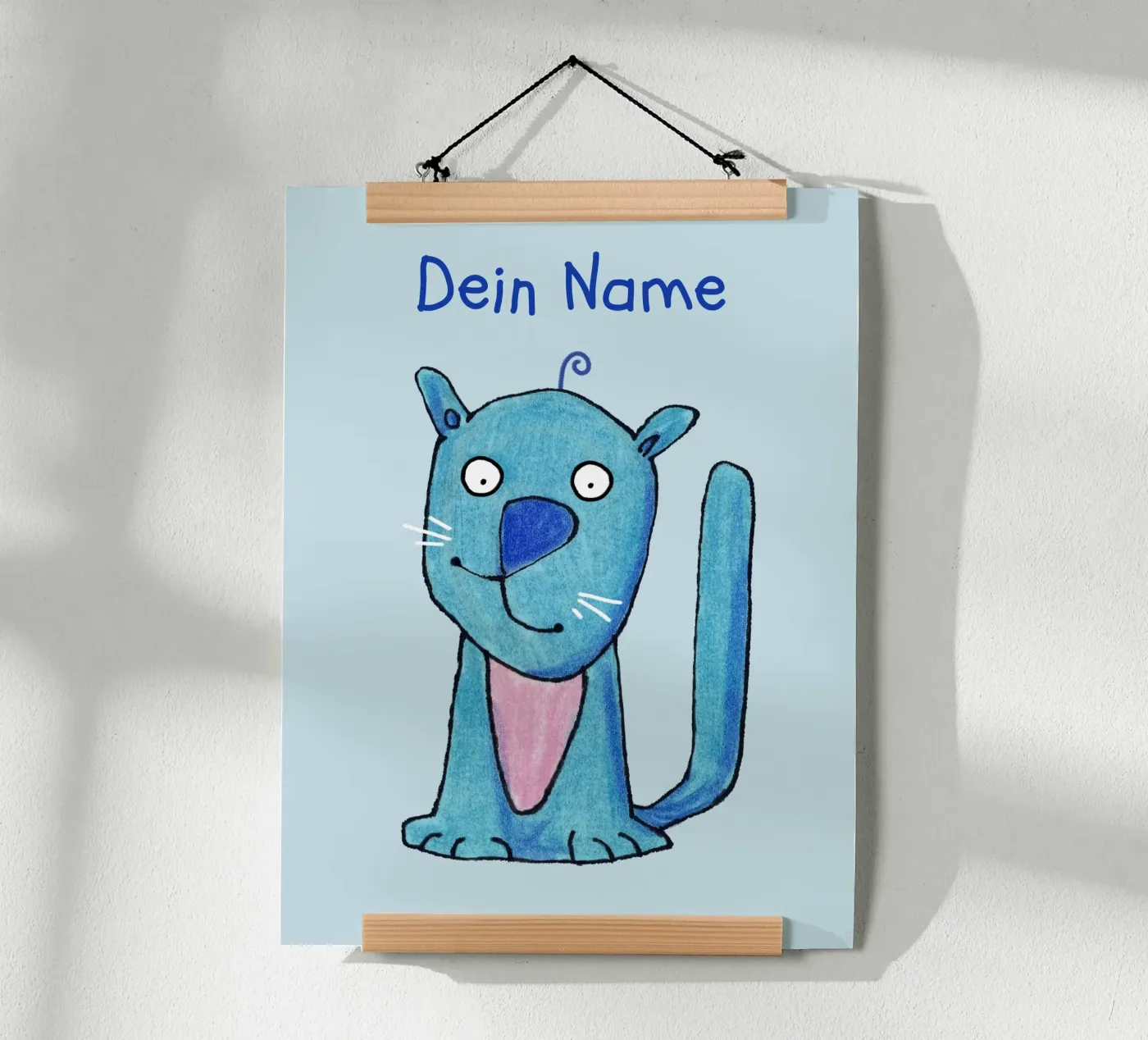 knuffelkat poster van Face & Content