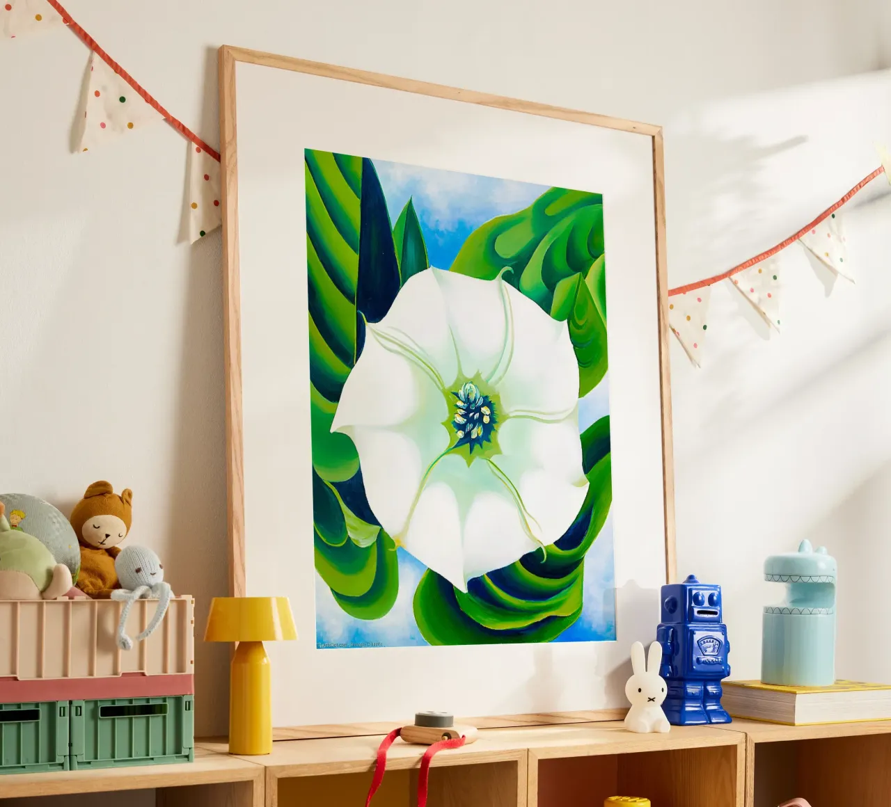 Georgia O'Keeffe - Stechapfelkraut. 1932 Hahnemühle von Kinsley
