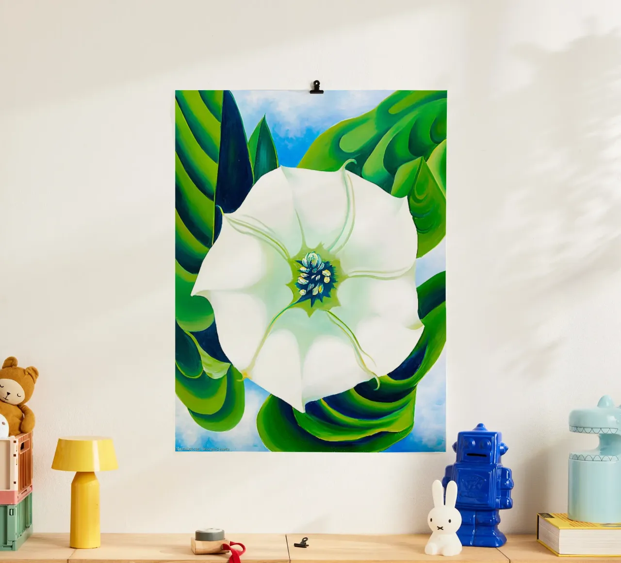 Georgia O'Keeffe - Stechapfelkraut. 1932 Hahnemühle von Kinsley