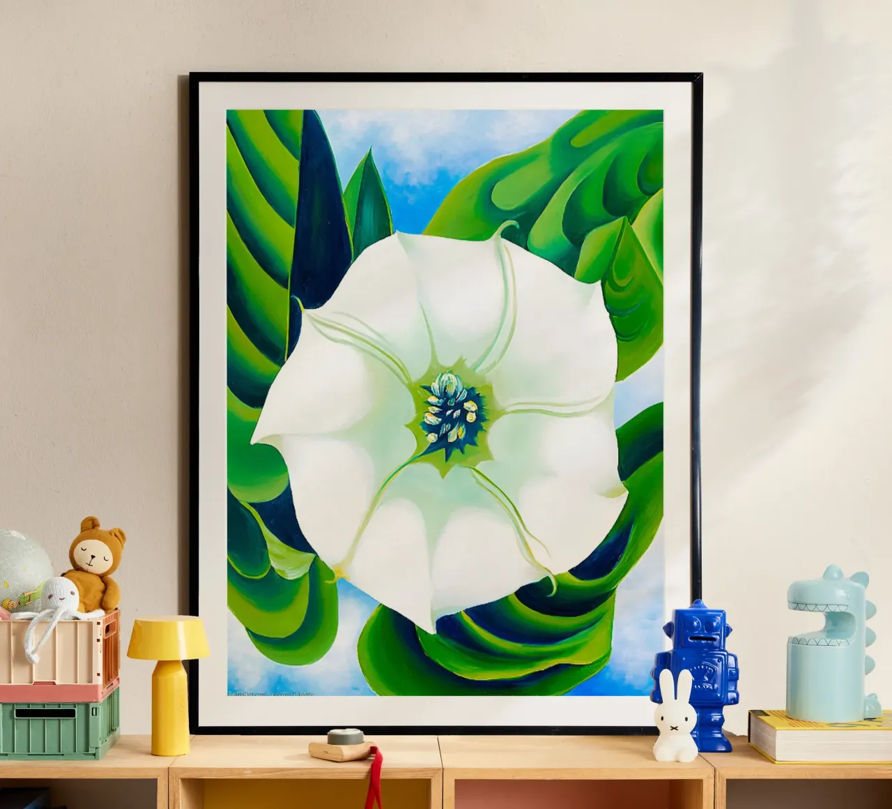 Georgia O'Keeffe - Stechapfelkraut. 1932 Hahnemühle von Kinsley