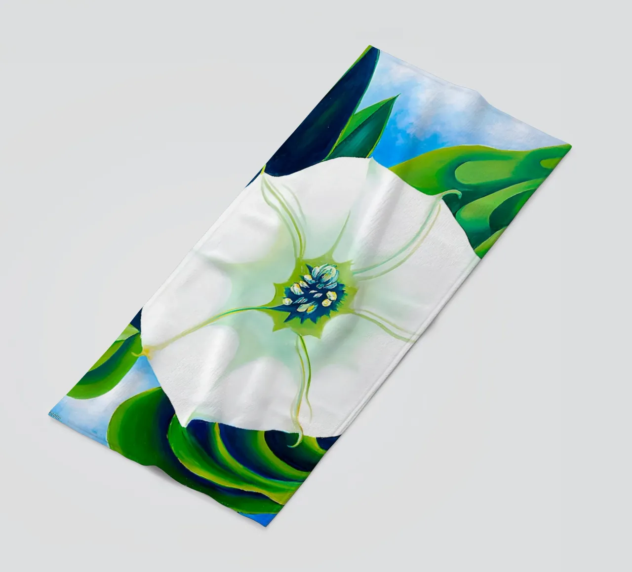 Georgia O'Keeffe - Erba di Jimson. 1932 telo mare da Kinsley