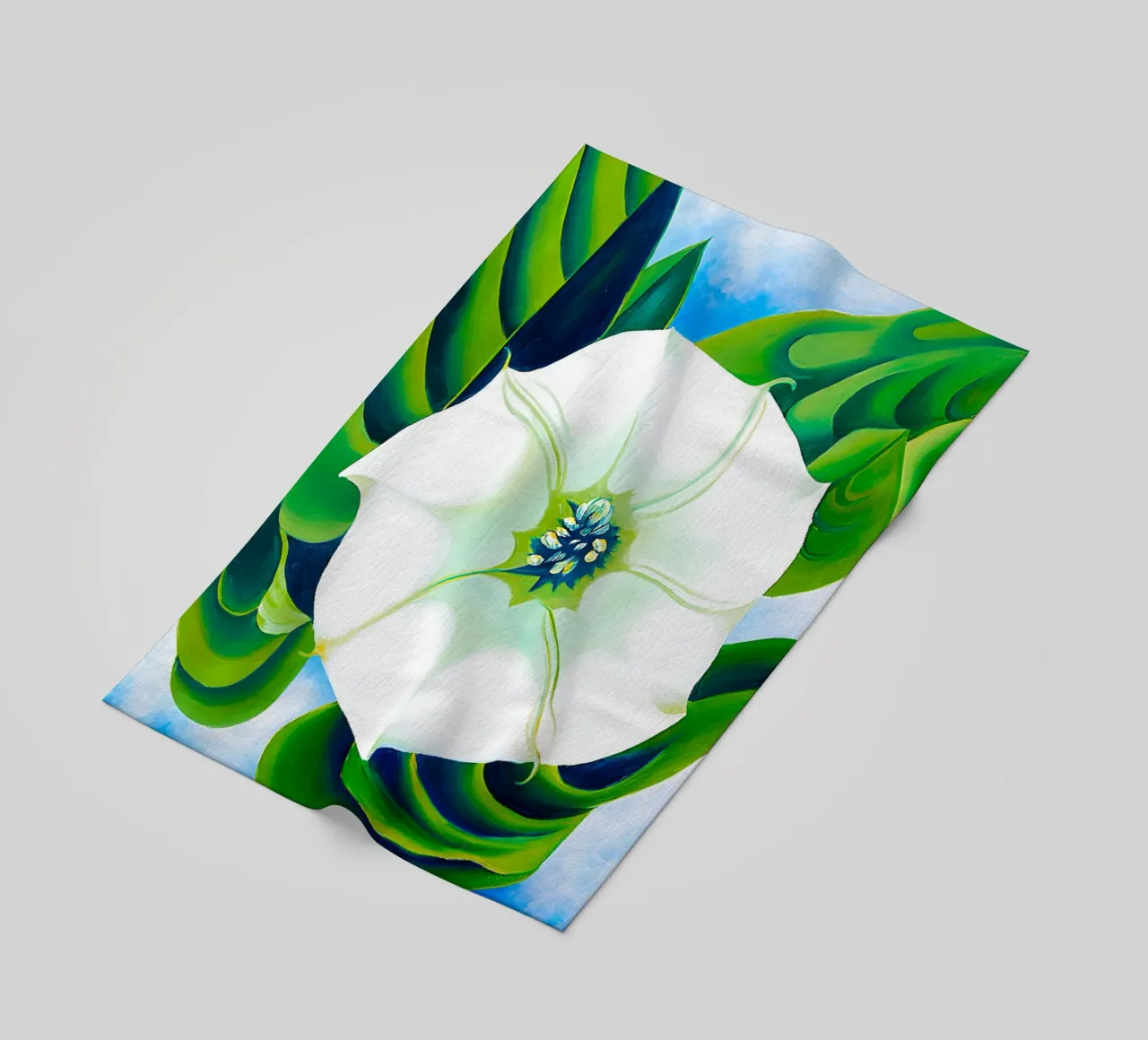 Georgia O'Keeffe - Erba di Jimson. 1932 telo mare da Kinsley