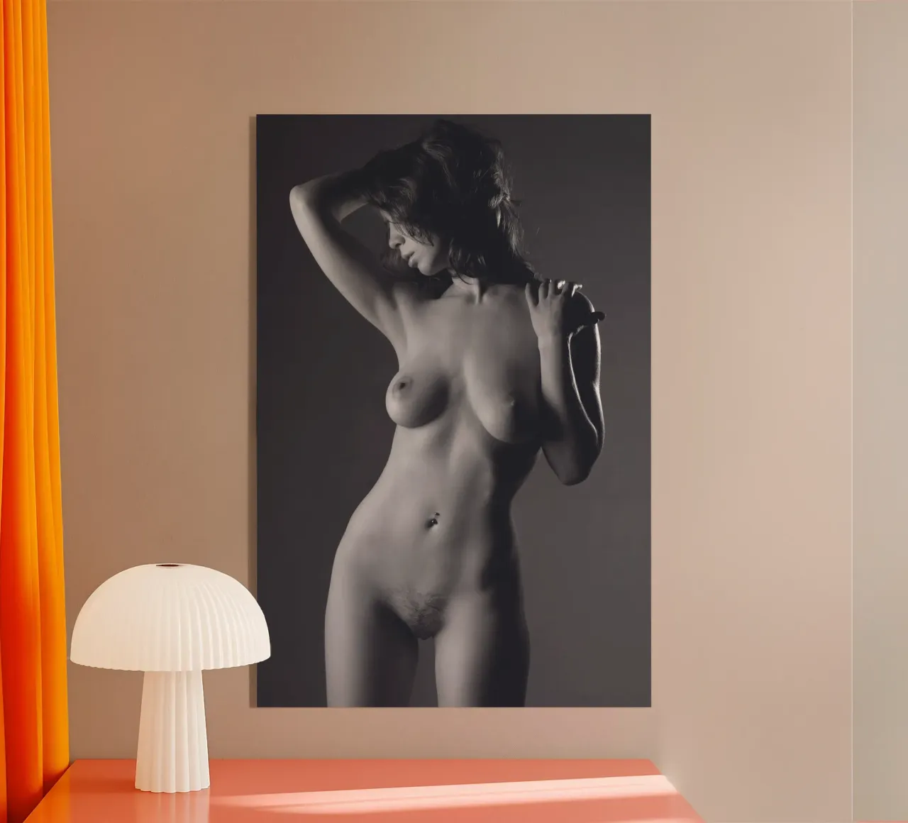 Nudo d'arte plexiglass da Dave Hare Photography