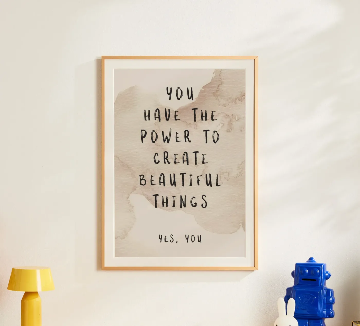 Create Beautiful Things poster by slwo life