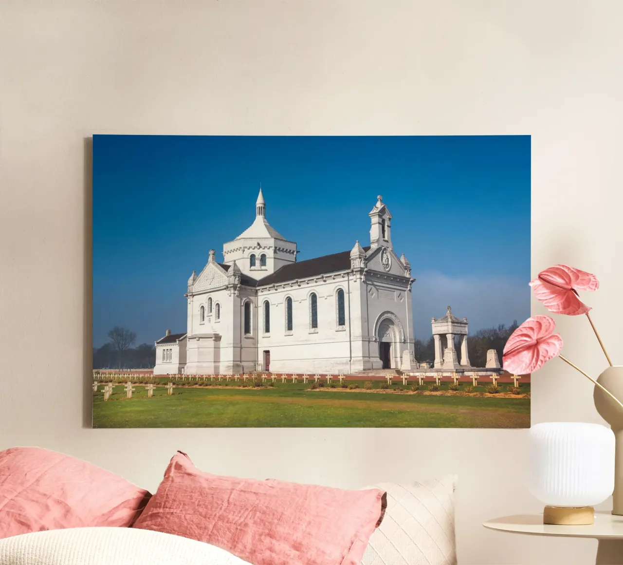 Notre Dame de Lorette, Arras. tela con Cornice a cassetta da Dave Hare Photography