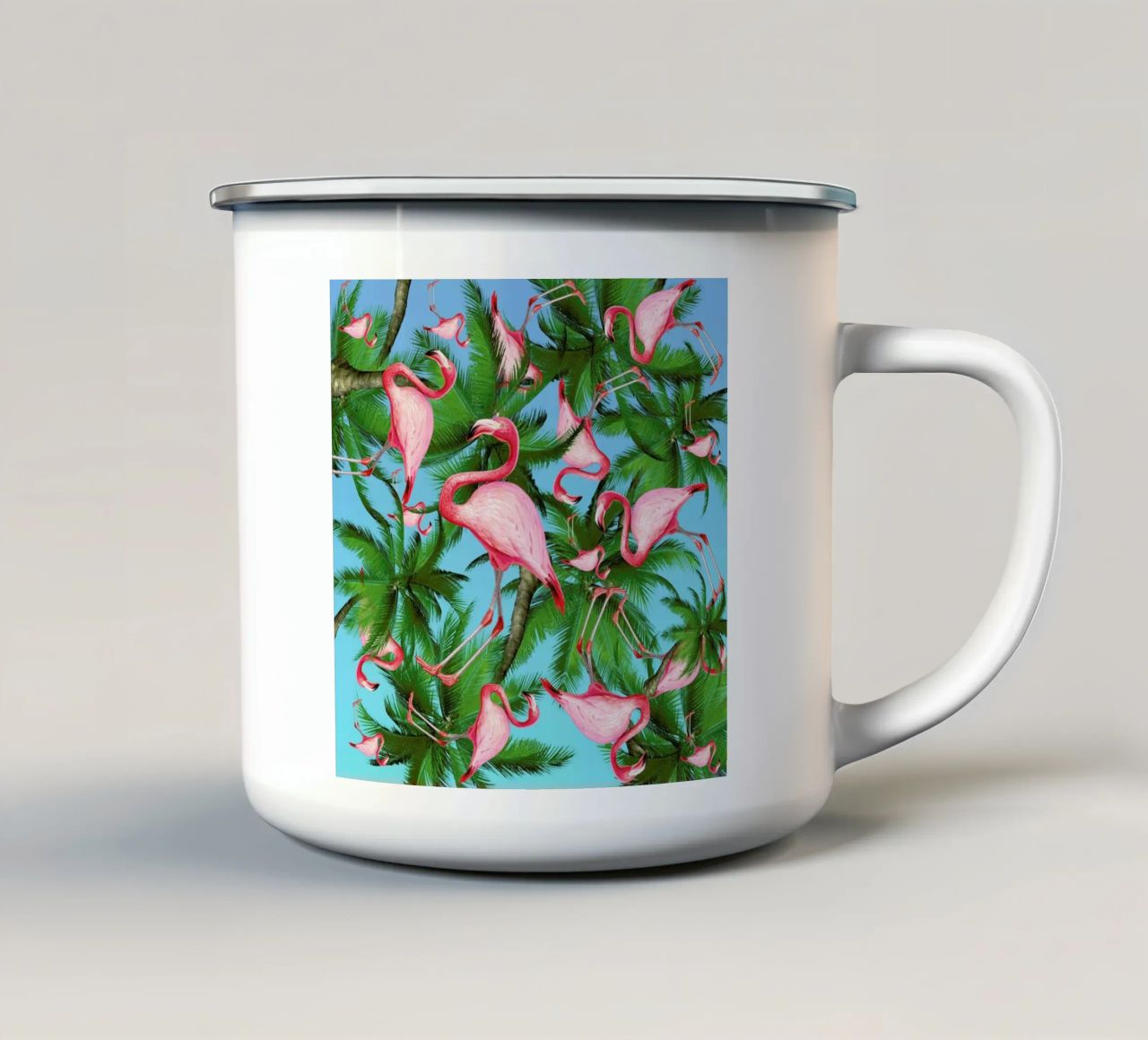 Summertime 1 tazza in smalto da Mark Ashkenazi